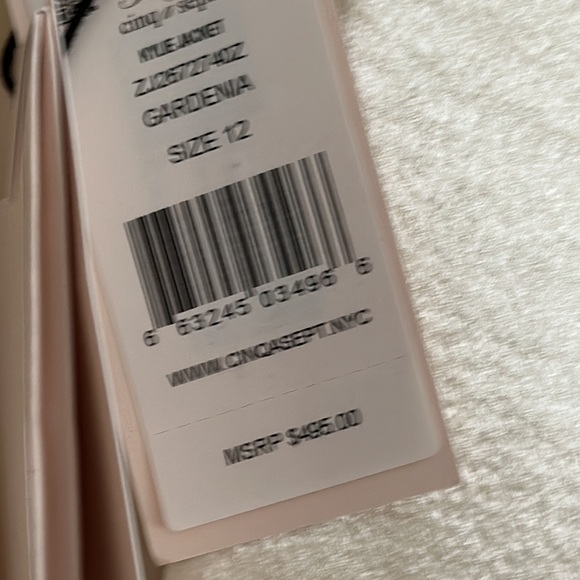 Cinq a Sept - satin Jacket - Picture 5 of 5